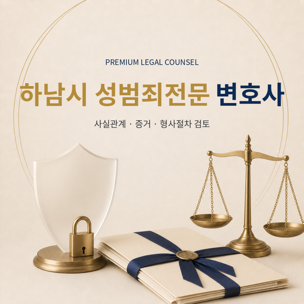 하남시 성범죄전문 변호사